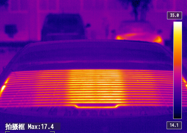 热成像检查汽车加热部件故障-天铂云科官网